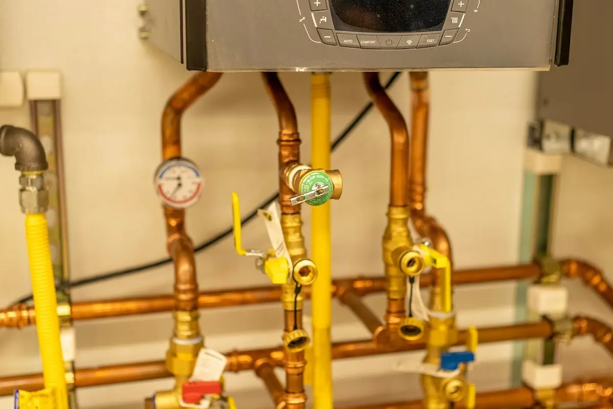 Licensed technician providing Water Heater Installation for a homeowner in Bono